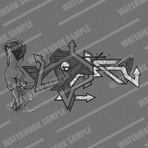 GRAFFITI FRAMED POSTER: catchingFeelings