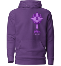 HOODIE (uniSex) : FAVOR -(pocket print) -The CROSSROAD Collection