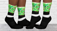 SOCKS:  greeNeonCAMO Smudge -JK1