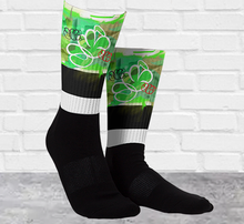 SOCKS:  greeNeonCAMO Smudge -JK1