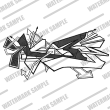 GRAFFITI FRAMED POSTER: hateMeNow