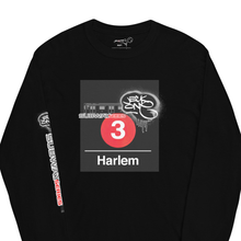 LONG SLEEVE TEE  (uniSex) : HARLEM -(2020 upgraded classic)