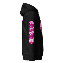 HOODIE: PINK ROSES BOUQUET - uniSex