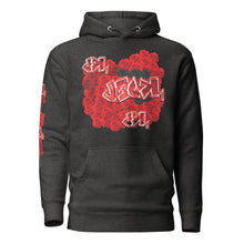 HOODIE: RED ROSES BOUQUET -uniSex