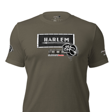 SHORT SLEEVE TEE  (uniSex) : HARLEM (tiled) -(2020 upgraded classic)