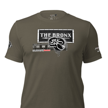 SHORT SLEEVE TEE  (uniSex) : THE BRONX (tiled) -(2020 upgraded classic)