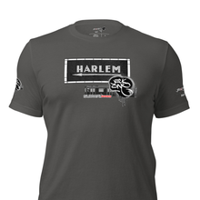 SHORT SLEEVE TEE  (uniSex) : HARLEM (tiled) -(2020 upgraded classic)