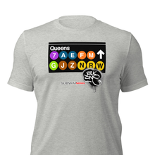 SHORT SLEEVE TEE  (uniSex) : QUEENS -(classic)