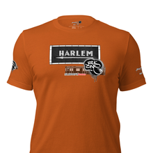 SHORT SLEEVE TEE  (uniSex) : HARLEM (tiled) -(2020 upgraded classic)