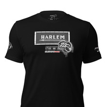SHORT SLEEVE TEE  (uniSex) : HARLEM (tiled) -(2020 upgraded classic)
