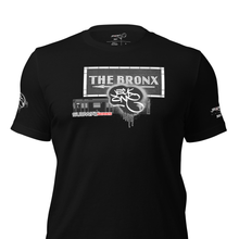SHORT SLEEVE TEE  (uniSex) : THE BRONX (tiled) -(2020 upgraded classic)