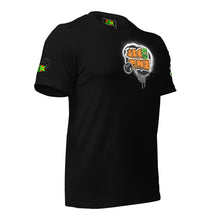 SHORT SLEEVE TEE (uniSex): OrangeNeonCamoDrip - (vintage 2021)