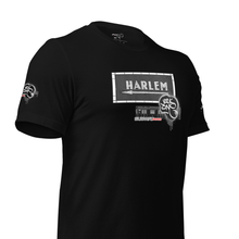 SHORT SLEEVE TEE  (uniSex) : HARLEM (tiled) -(2020 upgraded classic)