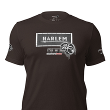 SHORT SLEEVE TEE  (uniSex) : HARLEM (tiled) -(2020 upgraded classic)
