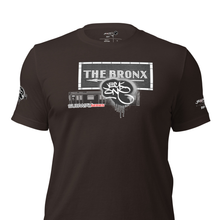 SHORT SLEEVE TEE  (uniSex) : THE BRONX (tiled) -(2020 upgraded classic)