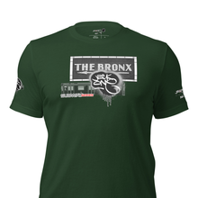 SHORT SLEEVE TEE  (uniSex) : THE BRONX (tiled) -(2020 upgraded classic)