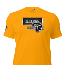 SHORT SLEEVE TEE  (uniSex) : UPTOWN (tiled) -(2020  upgraded classic)
