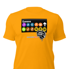 SHORT SLEEVE TEE  (uniSex) : QUEENS -(classic)