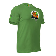 SHORT SLEEVE TEE (uniSex): OrangeNeonCamoDrip - (vintage 2021)