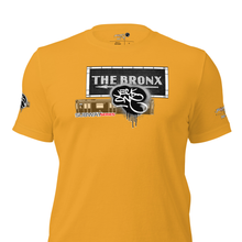 SHORT SLEEVE TEE  (uniSex) : THE BRONX (tiled) -(2020 upgraded classic)