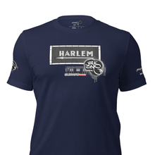 SHORT SLEEVE TEE  (uniSex) : HARLEM (tiled) -(2020 upgraded classic)