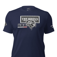 SHORT SLEEVE TEE  (uniSex) : THE BRONX (tiled) -(2020 upgraded classic)