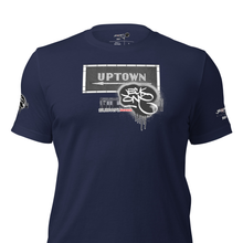 SHORT SLEEVE TEE  (uniSex) : UPTOWN (tiled) -(2020  upgraded classic)