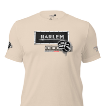 SHORT SLEEVE TEE  (uniSex) : HARLEM (tiled) -(2020 upgraded classic)