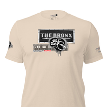 SHORT SLEEVE TEE  (uniSex) : THE BRONX (tiled) -(2020 upgraded classic)