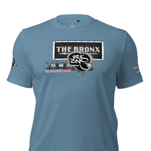 SHORT SLEEVE TEE  (uniSex) : THE BRONX (tiled) -(2020 upgraded classic)