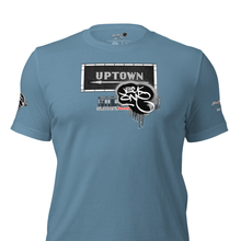 SHORT SLEEVE TEE  (uniSex) : UPTOWN (tiled) -(2020  upgraded classic)