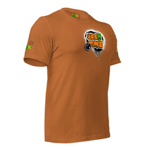 SHORT SLEEVE TEE (uniSex): OrangeNeonCamoDrip - (vintage 2021)