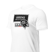 SHORT SLEEVE TEE  (uniSex) : QUEENS (tiled classic)