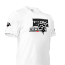 SHORT SLEEVE TEE  (uniSex) : THE BRONX (tiled) -(2020 upgraded classic)