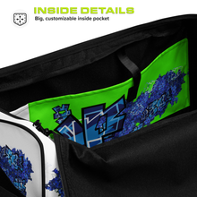 GYM DUFFLE BAG (Premium):  DELPHINIUMS BOUQUET