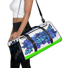 GYM DUFFLE BAG (Premium):  DELPHINIUMS BOUQUET