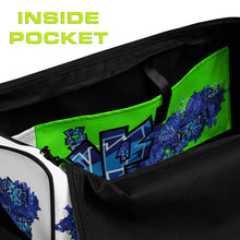 GYM DUFFLE BAG (Premium):  DELPHINIUMS BOUQUET