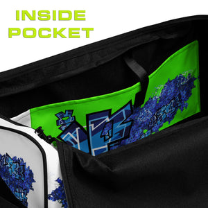 GYM DUFFLE BAG (Premium):  DELPHINIUMS BOUQUET