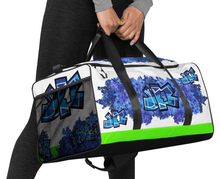 GYM DUFFLE BAG (Premium):  DELPHINIUMS BOUQUET