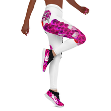 LEGGINGS: PINK ROSES BOUQUET