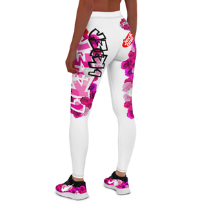 LEGGINGS: PINK ROSES BOUQUET