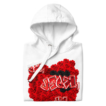 HOODIE: RED ROSES BOUQUET -uniSex