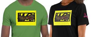 SHORT SLEEVE TEE SHIRT (uniSex) : LEvEL$ (JECKONE x ALIENSA)