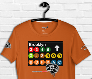 SHORT SLEEVE TEE  (uniSex) : BROOKLYN -(2020 upgraded classic)