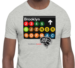 SHORT SLEEVE TEE  (uniSex) : BROOKLYN -(classic)