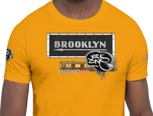 SHORT SLEEVE TEE  (uniSex) :  BROOKLYN (tiled) -(2020 upgraded classic)