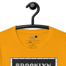 SHORT SLEEVE TEE  (uniSex) :  BROOKLYN (tiled) -(2020 upgraded classic)