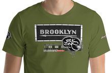 SHORT SLEEVE TEE  (uniSex) :  BROOKLYN (tiled) -(2020 upgraded classic)