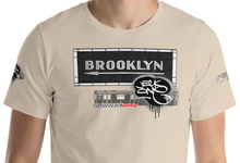 SHORT SLEEVE TEE  (uniSex) :  BROOKLYN (tiled) -(2020 upgraded classic)