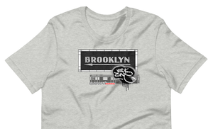 SHORT SLEEVE TEE  (uniSex) : BROOKLYN (tiled classic)